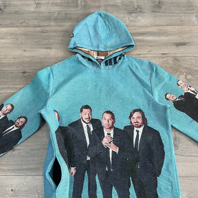 RDMCLOTHINGART tapestry hoodie WEEZER TAPESTRY HOODIE