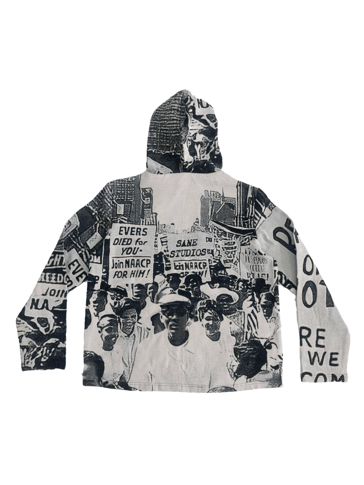 RDMCLOTHINGART tapestry hoodie X FREEDOM TAPESTRY