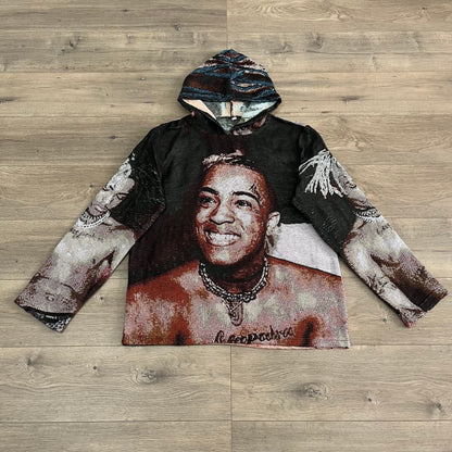 RDMCLOTHINGART tapestry hoodie XXXTENTACION TAPESTRY HOODIE