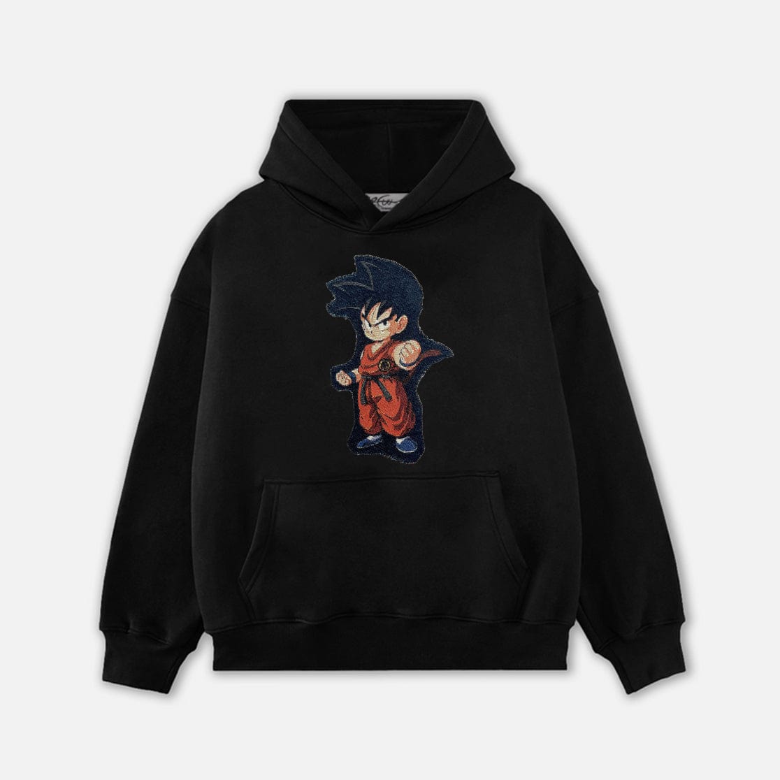 RDMCLOTHINGART tapestry hoodie YOUNG GOKU TAPESTRY PATCH HOODIE-9063