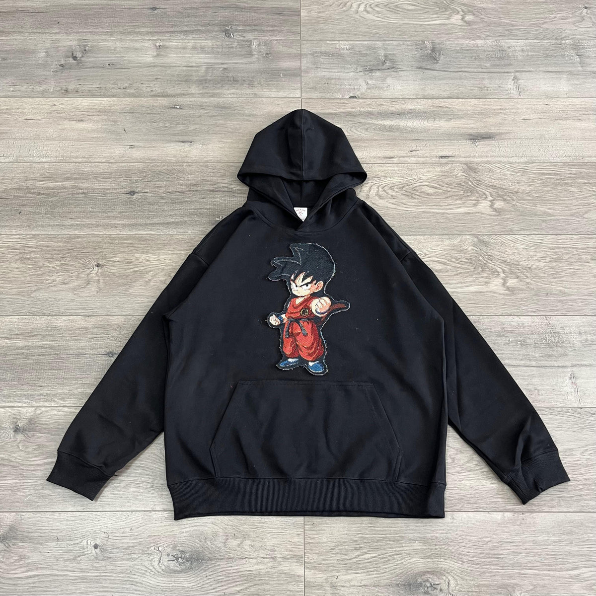 RDMCLOTHINGART tapestry hoodie YOUNG GOKU TAPESTRY PATCH HOODIE-9063