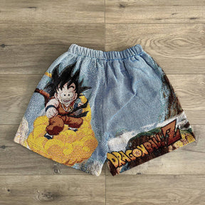 RDMCLOTHINGART tapestry hoodie YOUNG GOKU TAPESTRY SHORTS