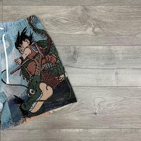 RDMCLOTHINGART tapestry hoodie YOUNG GOKU TAPESTRY SHORTS