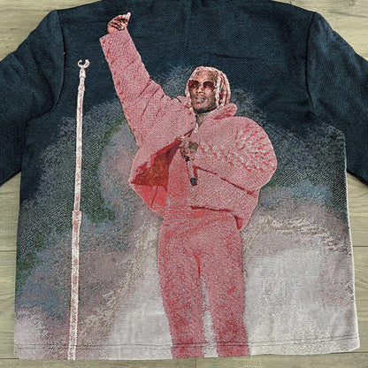 RDMCLOTHINGART tapestry hoodie YOUNG THUG TAPESTRY