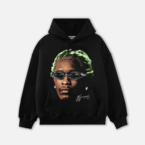 RDMCLOTHINGART tapestry hoodie YOUNGTHUG HEAD HOODIE-1080