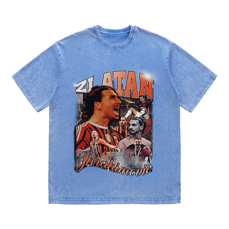 RDMCLOTHINGART tapestry hoodie ZLATAN HEAVY WEIGHT COTTON TEE-9181