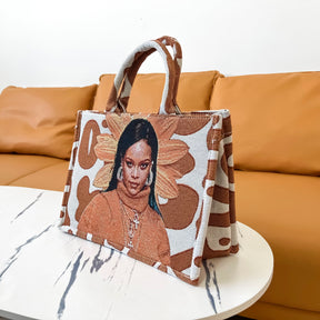 RDMCLOTHINGART M tapestry hoodie RIHANNA TAPESTRY TOTE BAG