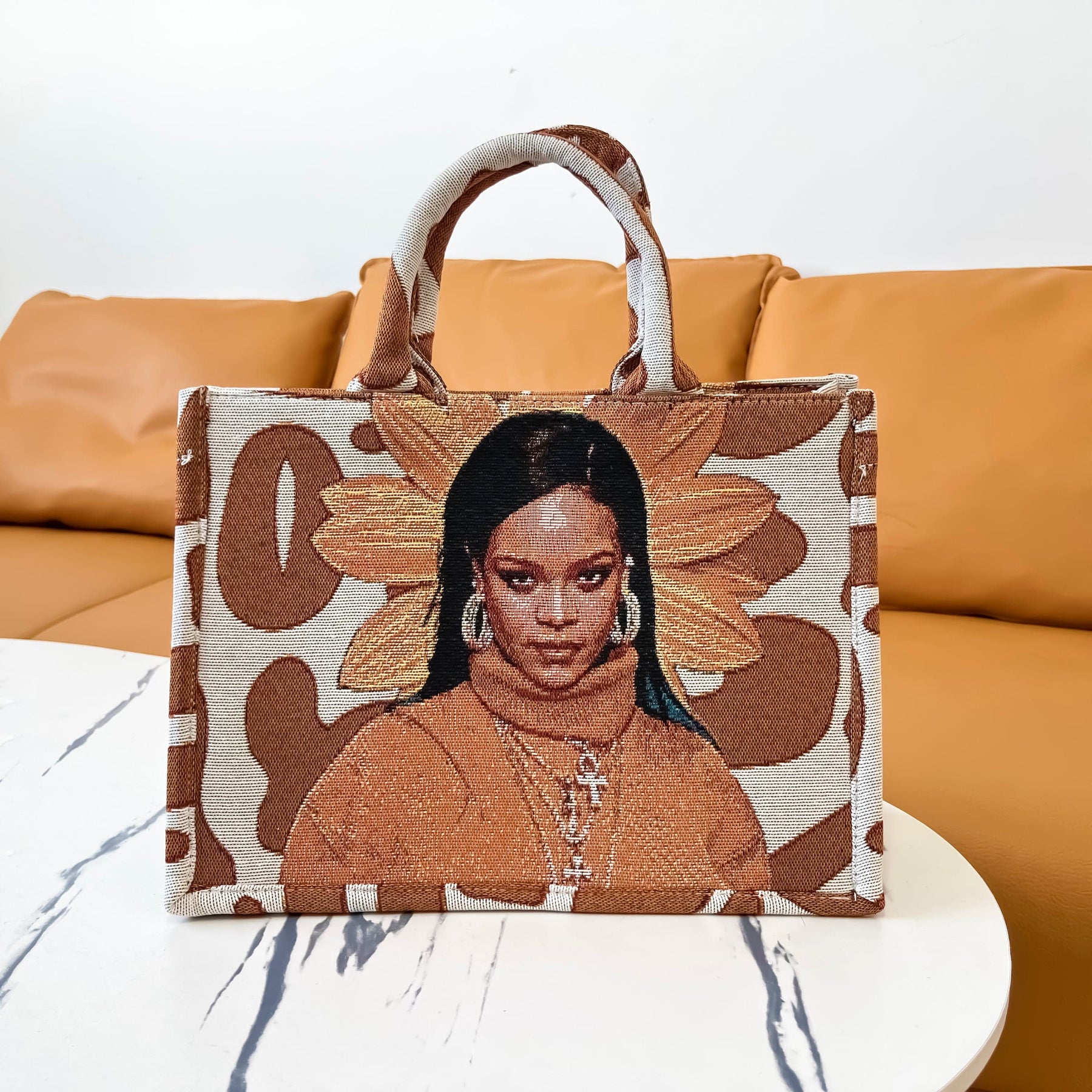 RDMCLOTHINGART M tapestry hoodie RIHANNA TAPESTRY TOTE BAG