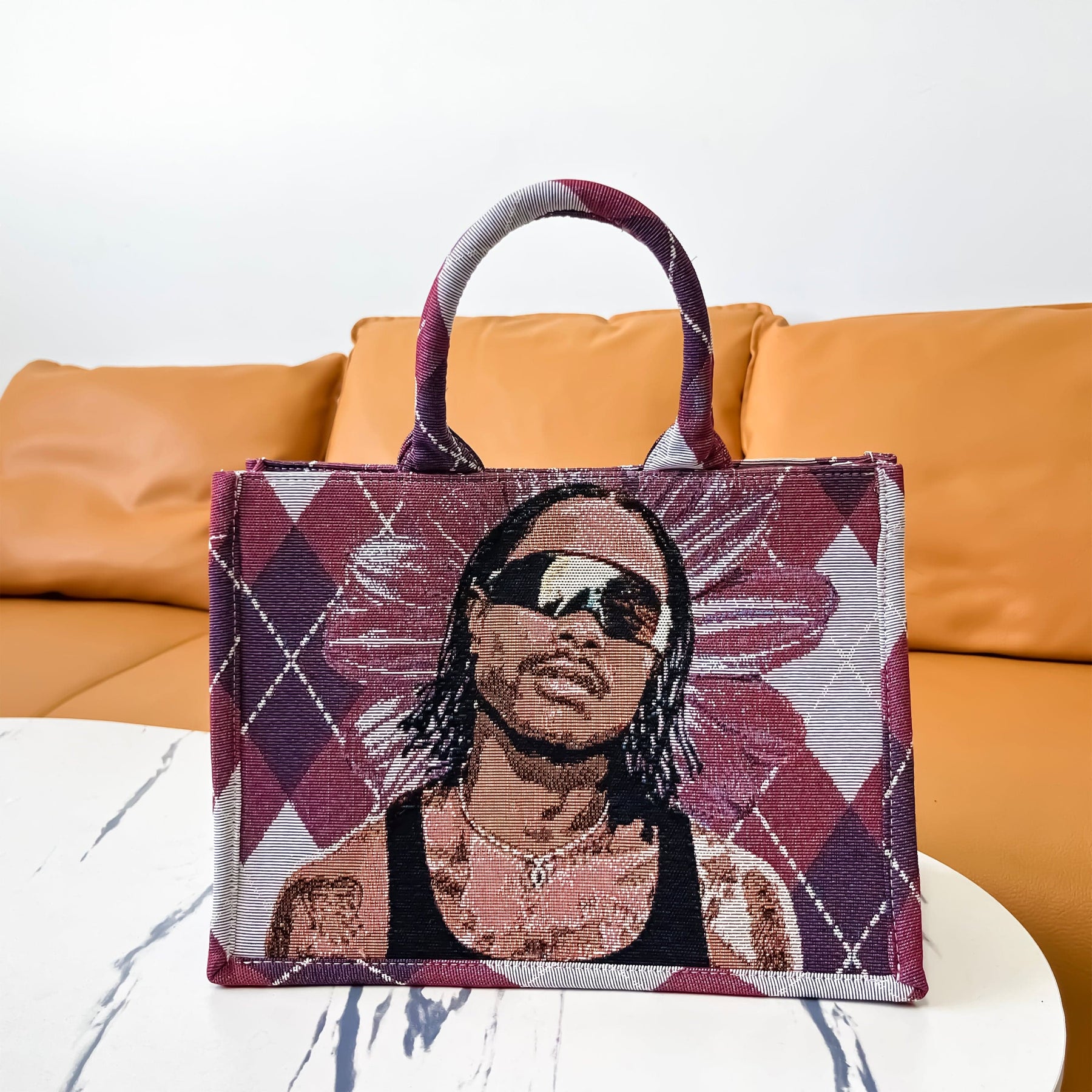 RDMCLOTHINGART M tapestry hoodie STEVE LACY TAPESTRY TOTE BAG