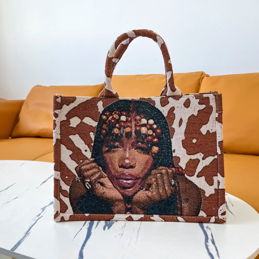 SZA TAPESTRY TOTE BAG